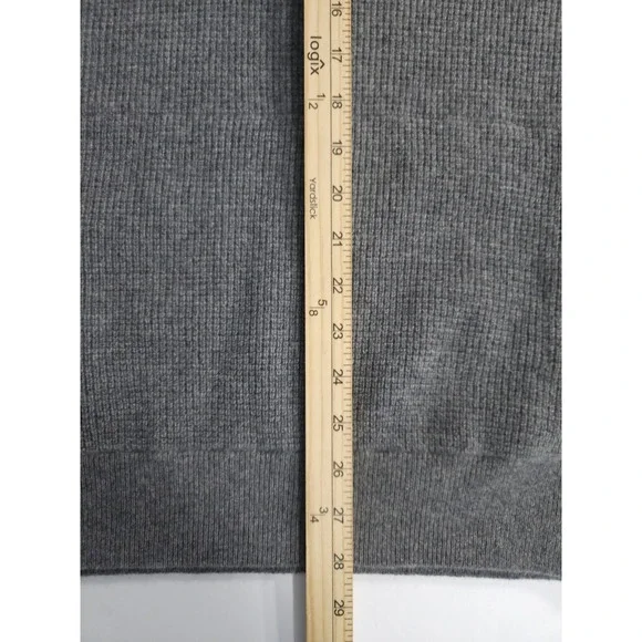 The Cashmere Project Men's Quarter Zip Cashmere Sweater w/ Pockets XL
